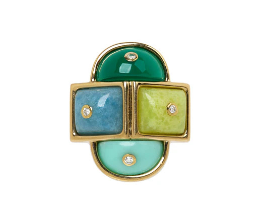 Brent Neale Hopscotch Cocktail Ring | TWIST