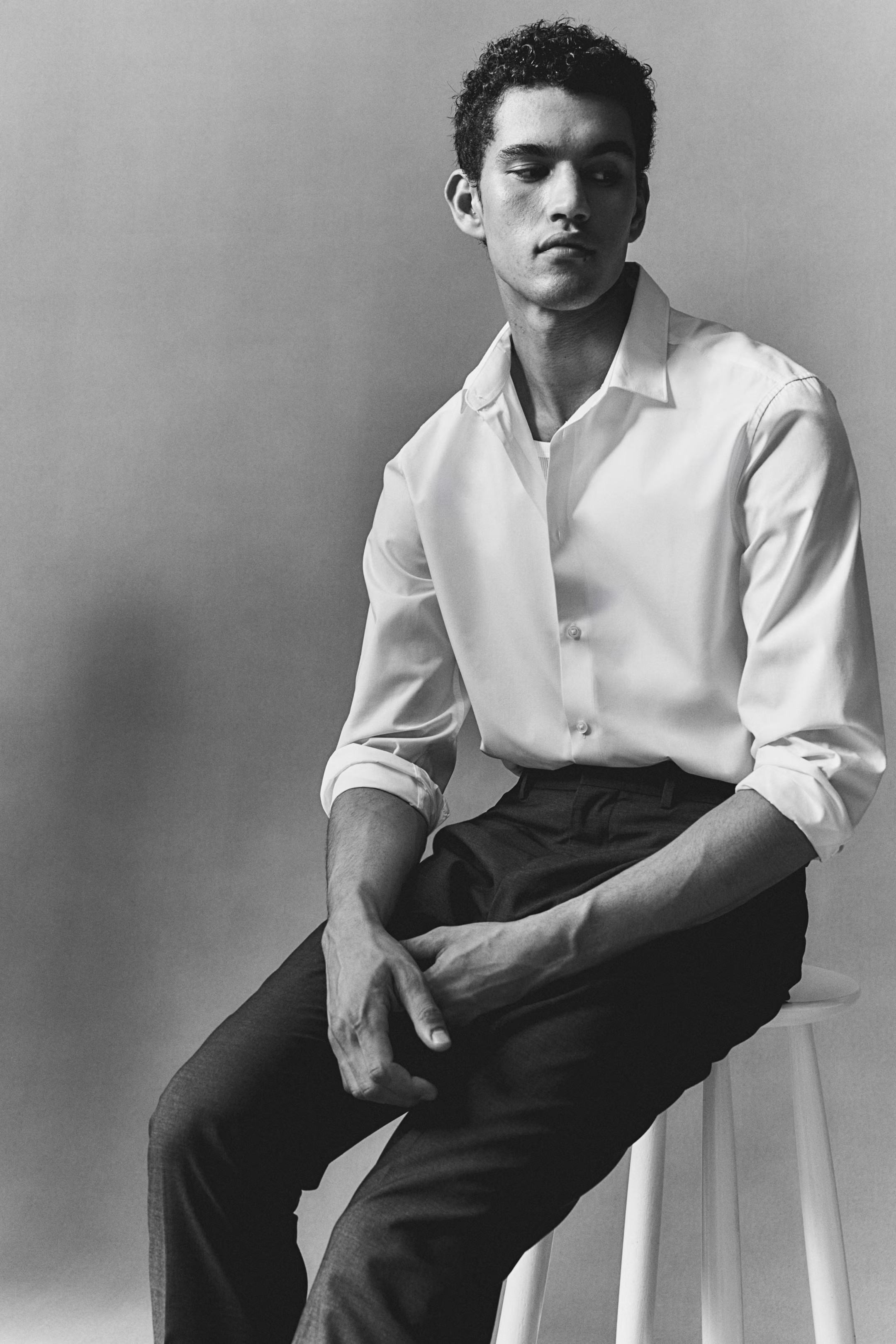 Slim Fit Easy-iron Shirt | H&M (US + CA)