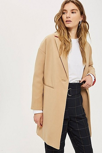 Petite Millie Coat - Camel | Topshop US