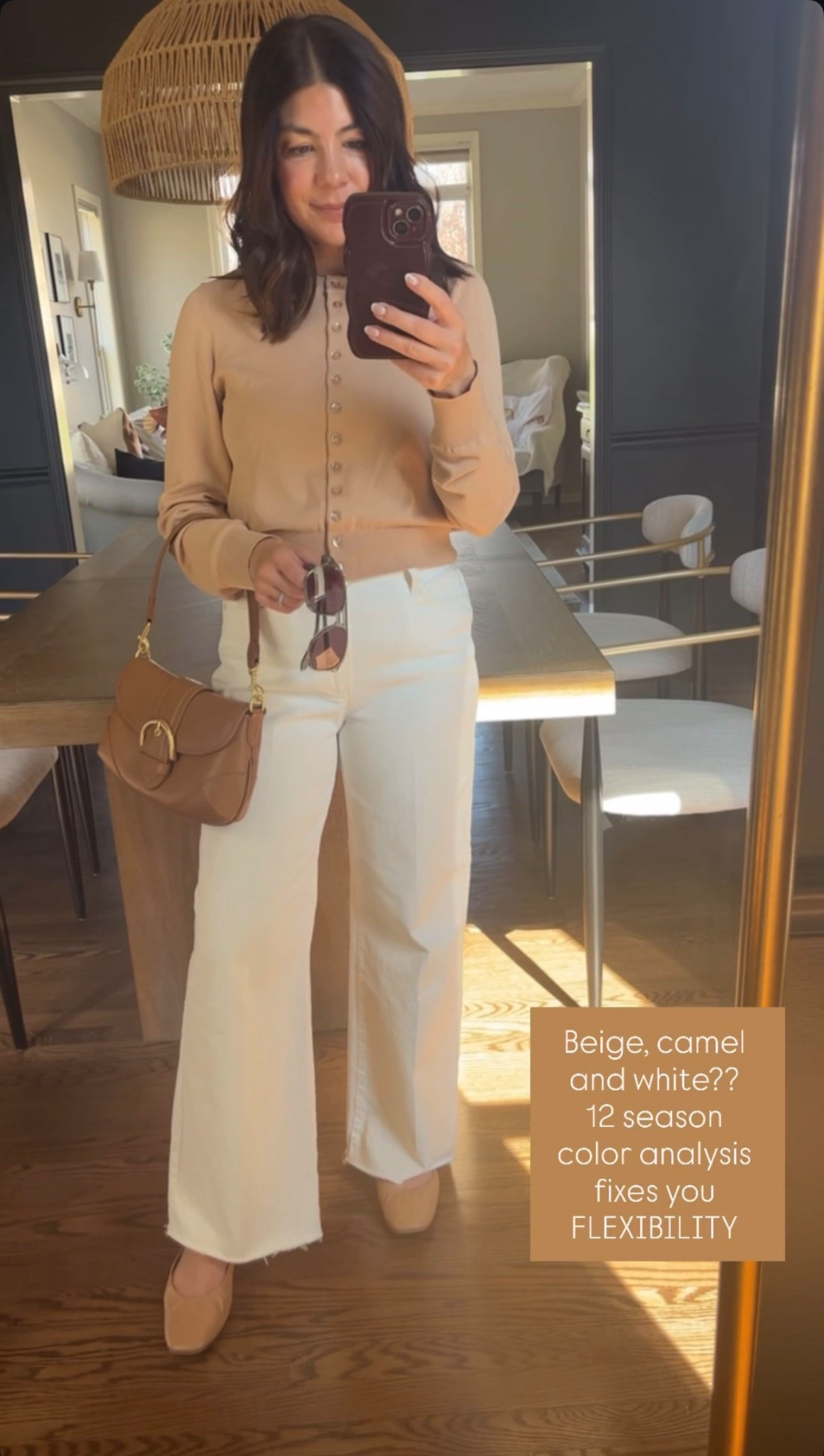 Love these jeans from Paige.  They are thick enough and not see through!  I’m wearing a 26P in the tonal ecru color that is now unfortunately sold out but they come in several washes.

#LTKootd #LTKOver40 #LTKPetite