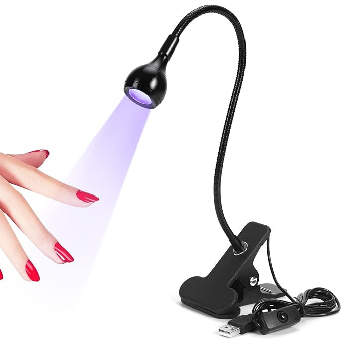 SAVILAND U V LED Nail Lamp – Mini Led Nail Lamp Gel X Lamp for Nails with Securing Clip Rotatab... | Amazon (US)