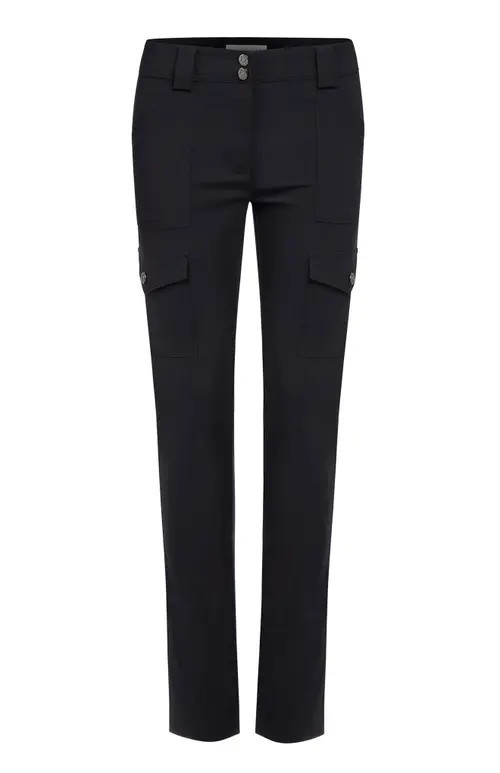 Anatomie The Kate Skinny Cargo Pant in Black at Nordstrom, Size Small | Nordstrom