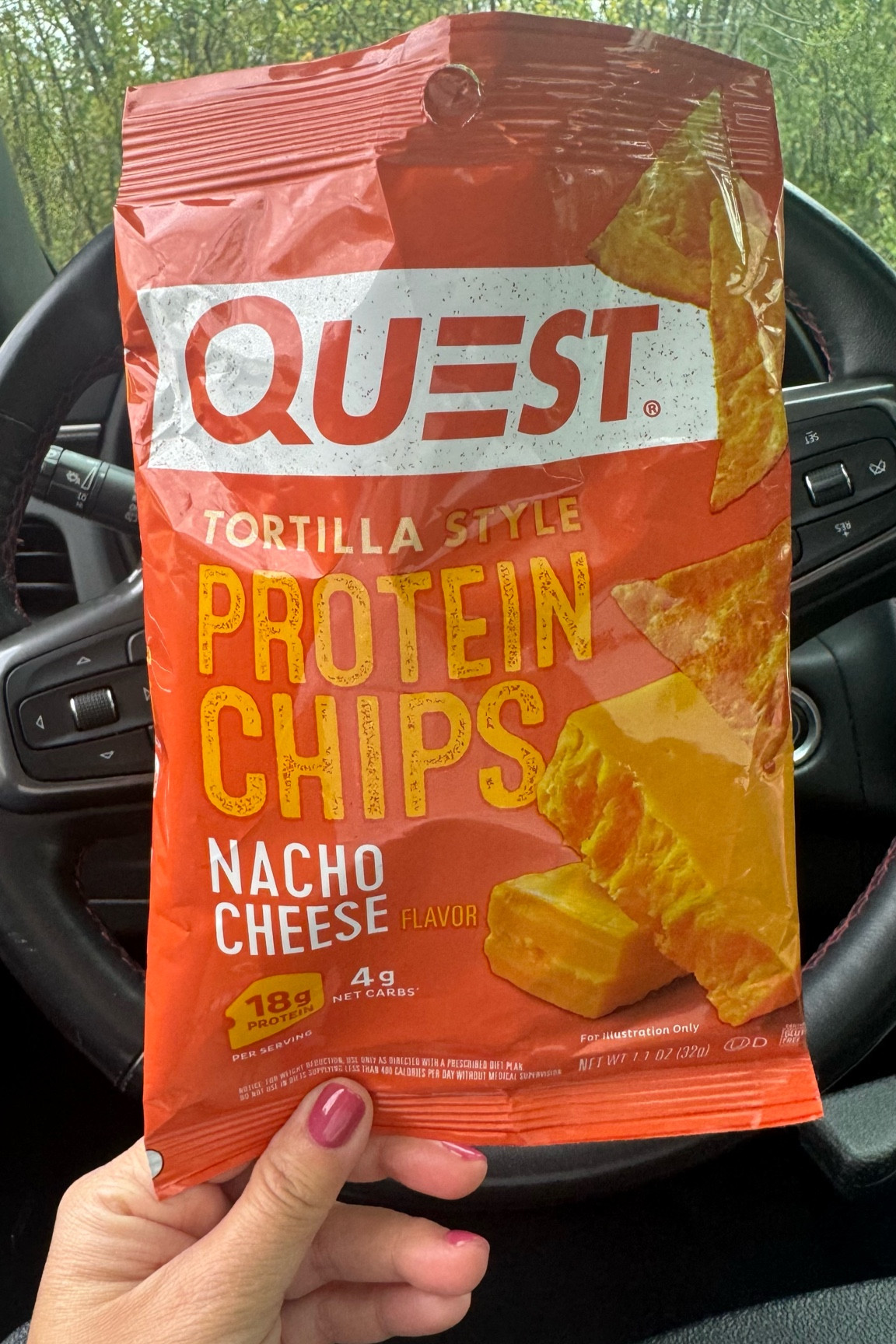 These Quest high protein chips taste exactly like Doritos but way better for you! 

#LTKFitness #LTKOver40 #LTKActive