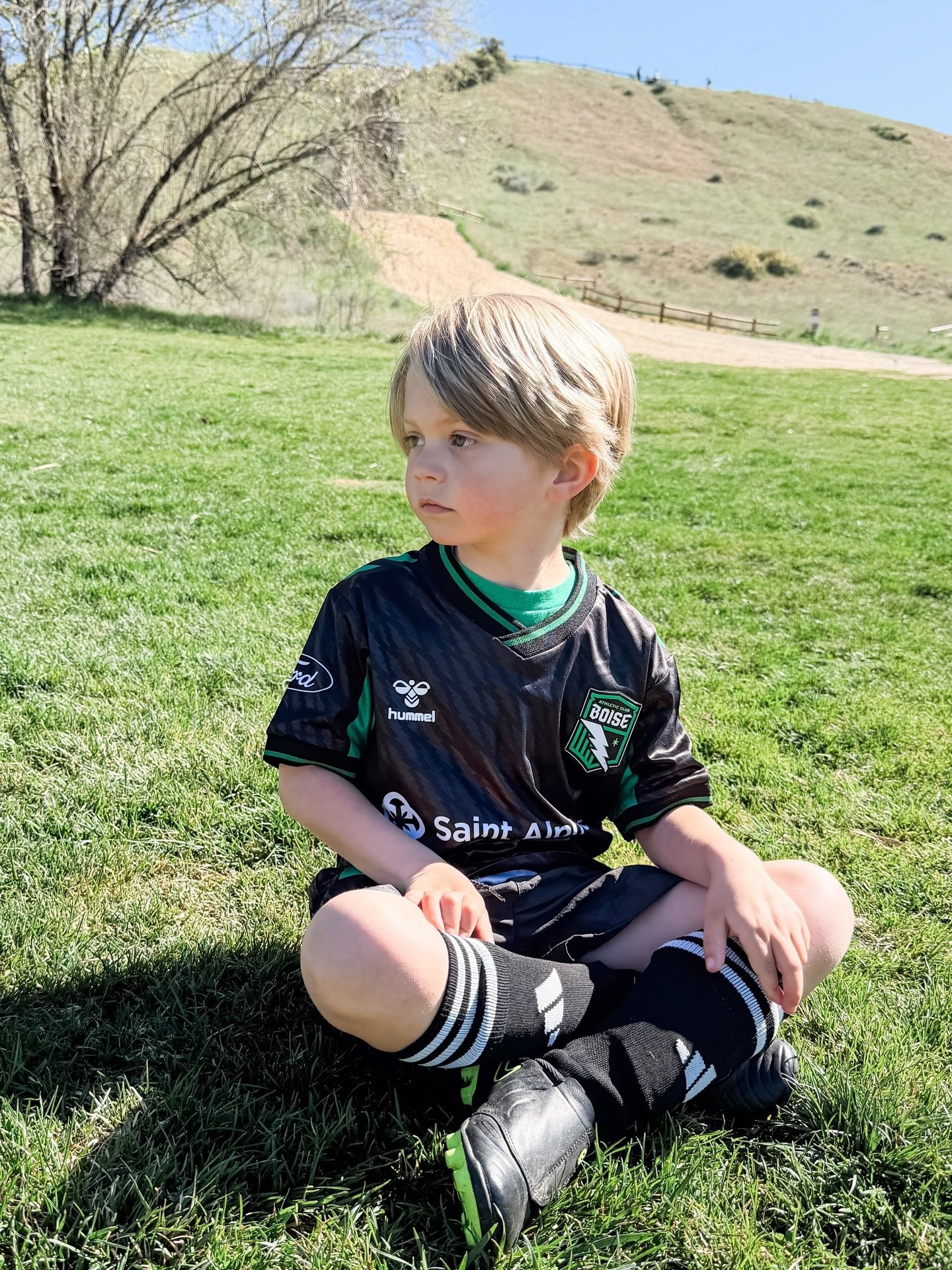 Arbor’s first soccer game! ☀️🥅⚽️