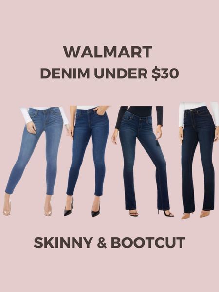 
Walmart jeans under $30. Size is 00 - 20. I’m wearing a size 12. They fit true to size. Both skinny jeans and bootcut jeans are under $30.


#LTKmidsize #LTKcurves #LTKunder50