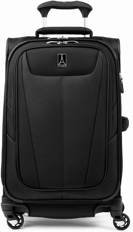 Travelpro Maxlite 5 Softside Expandable Carry on Luggage with 4 Spinner Wheels, Lightweight Suitc... | Amazon (US)