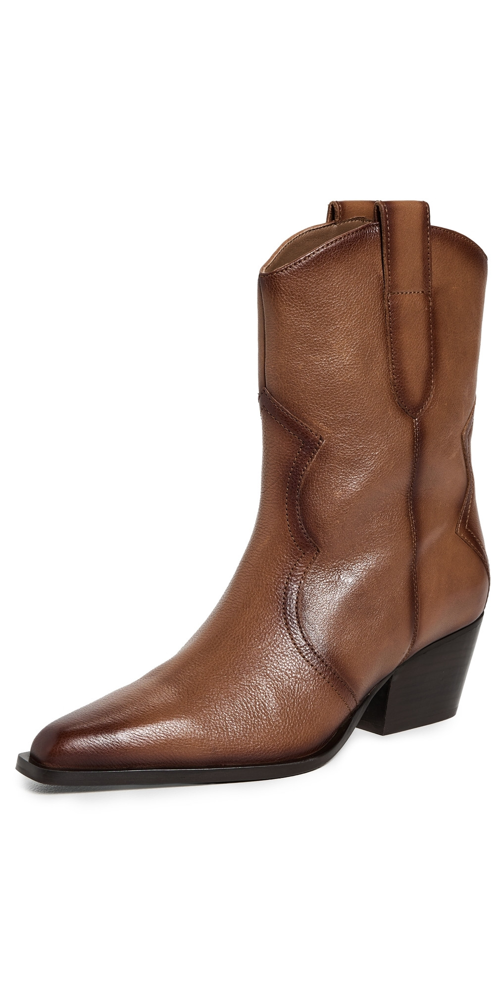 Free People Cat Nap Cowboy Boots Saddle Leather 8.5 | Shopbop
