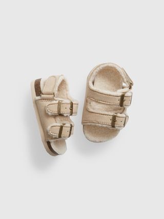 Baby Sherpa-Lined Sandals | Gap (US)