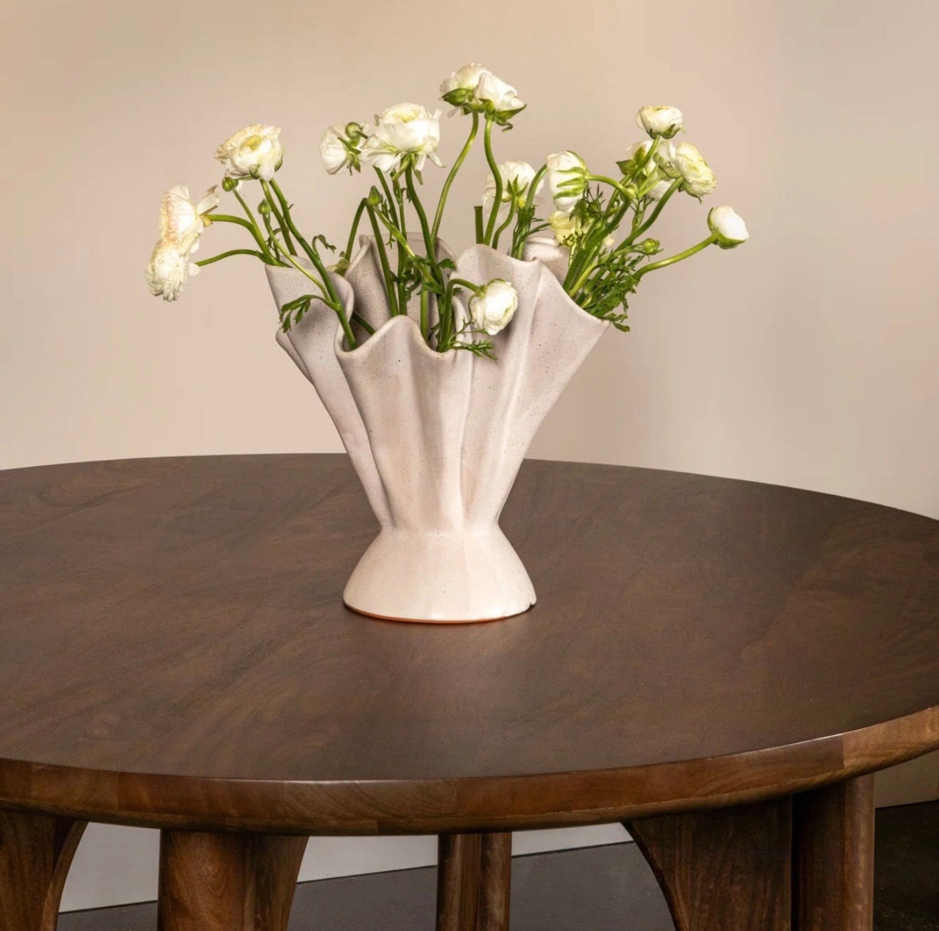 Stoneware Ruffled Vase with Reactive Glaze, Matte Cream🤍


#LTKSaleAlert #LTKHome #LTKmomlife