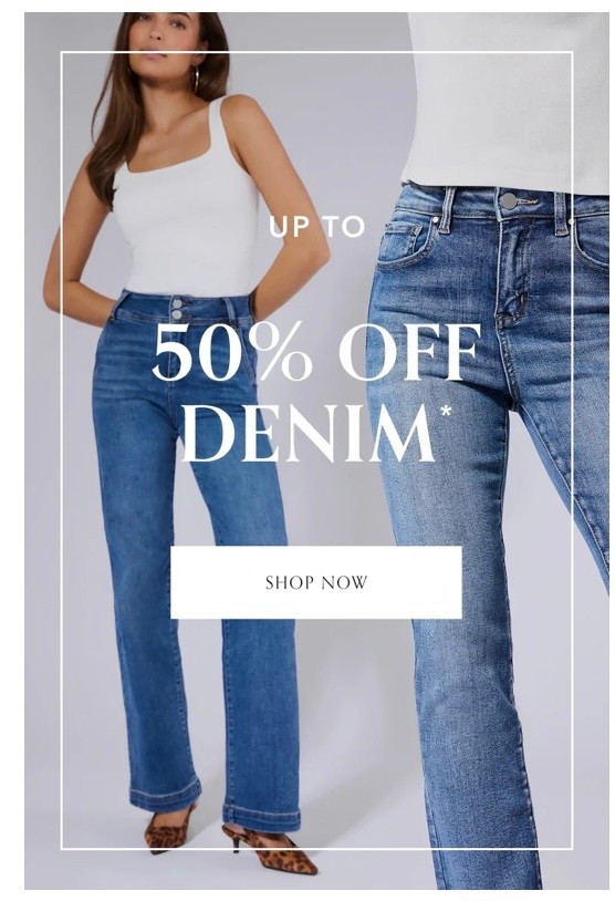 AVARA 50% off sale. 
#avara #sale #avarasale #mystyle #over50 #over60 #salejeans 

#LTKootd #LTKOver40 #LTKWorkwear