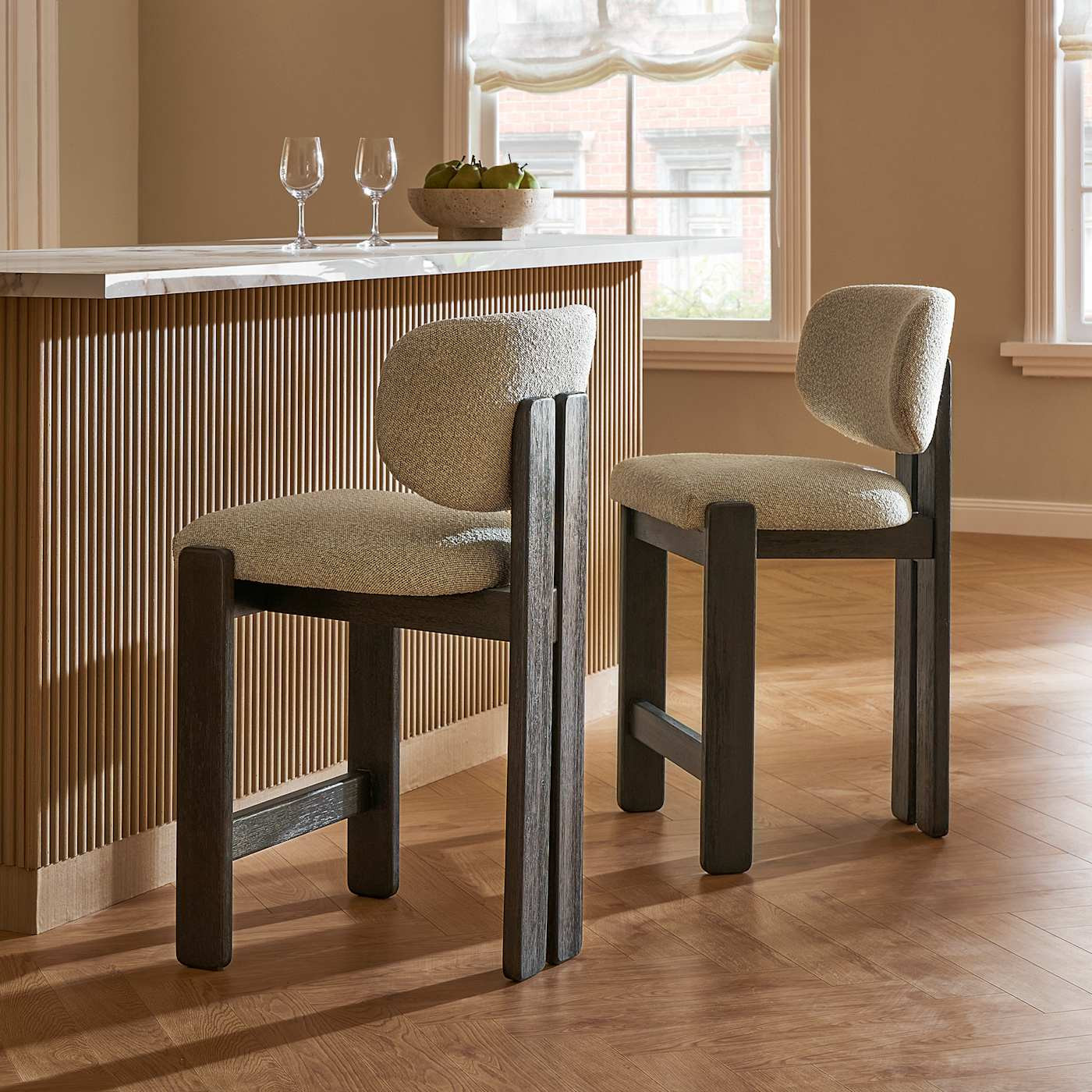 Oslo Performance Bouclé Counter StoolSitewide Sale | Castlery US