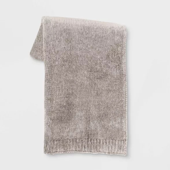 50"x60" Shiny Chenille Throw Blanket - Project 62™ | Target