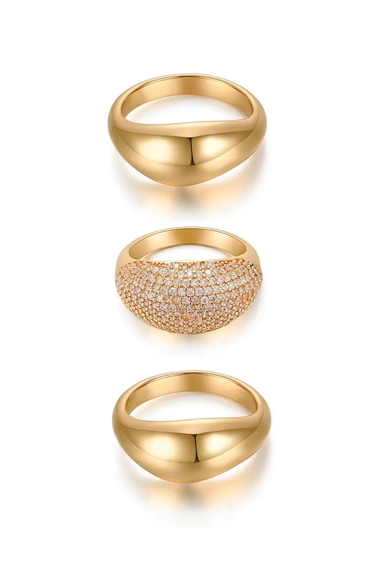 Timeless Glamour Set of 3 Rings | Nordstrom