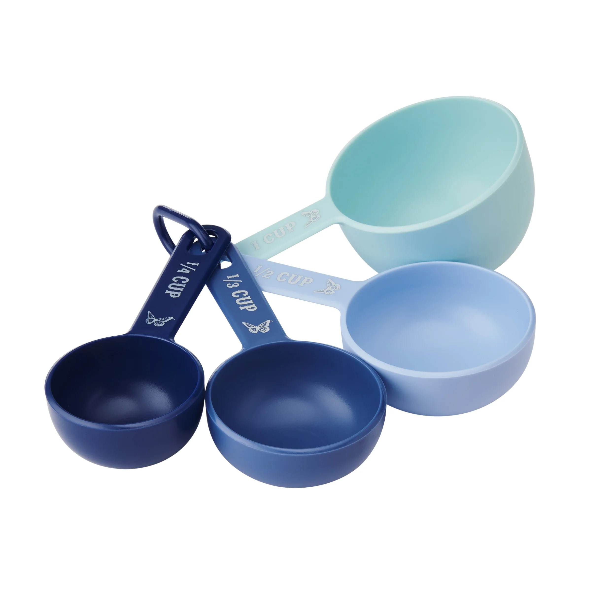 Dolly Parton 4-Piece Nesting Measuring Cups, Blue | Walmart (US)