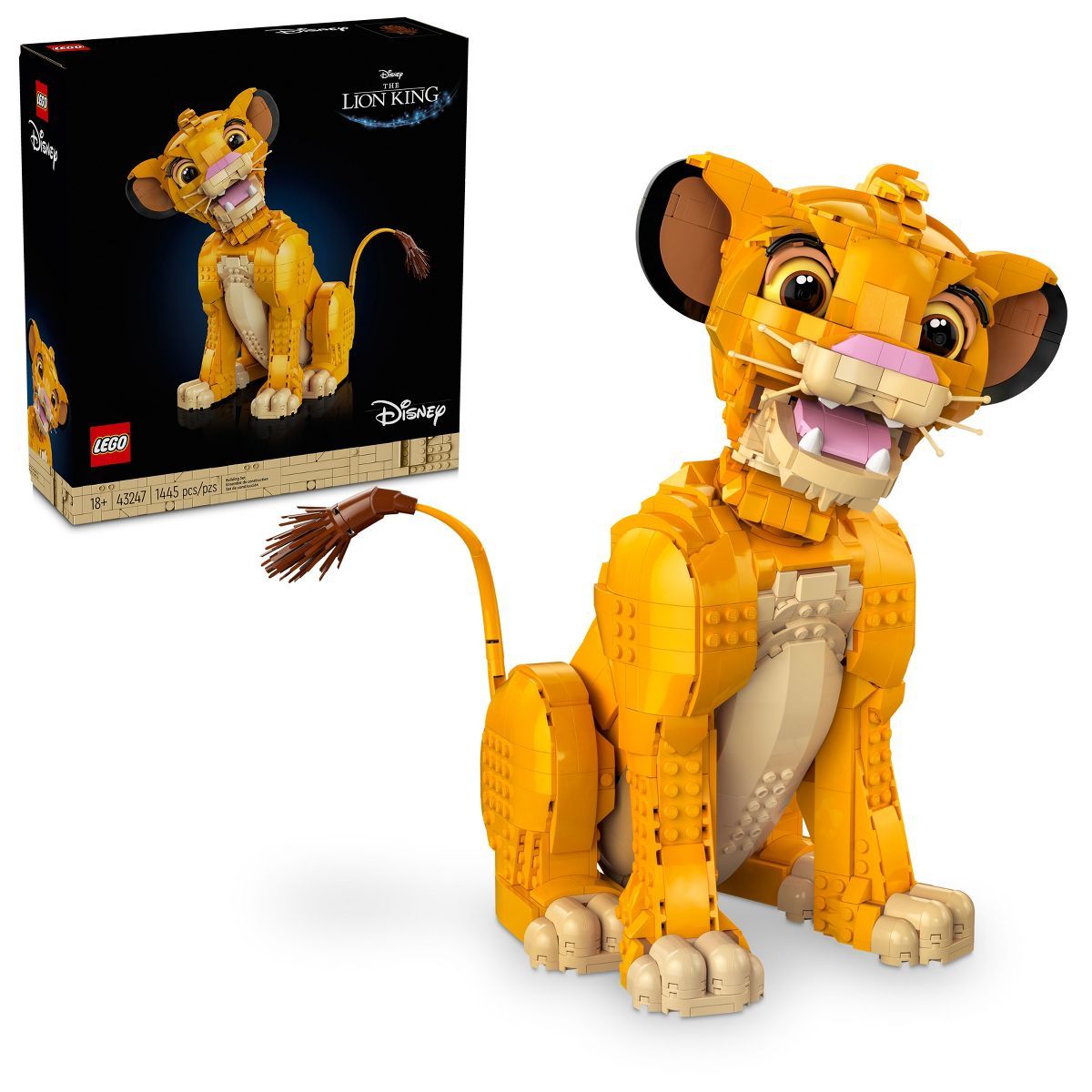 LEGO Disney Young Simba the Lion King Fan Disney Collection Building Set 43247 | Target