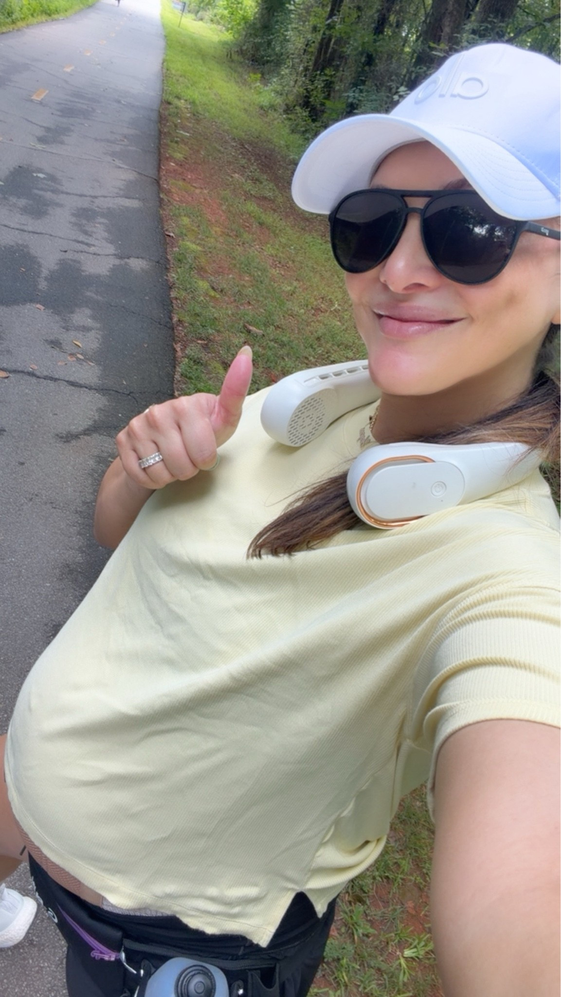 my nonnegotiables for a run this pregnancy

#LTKgrwm #LTKdayinmylife #LTKfitnessgoals