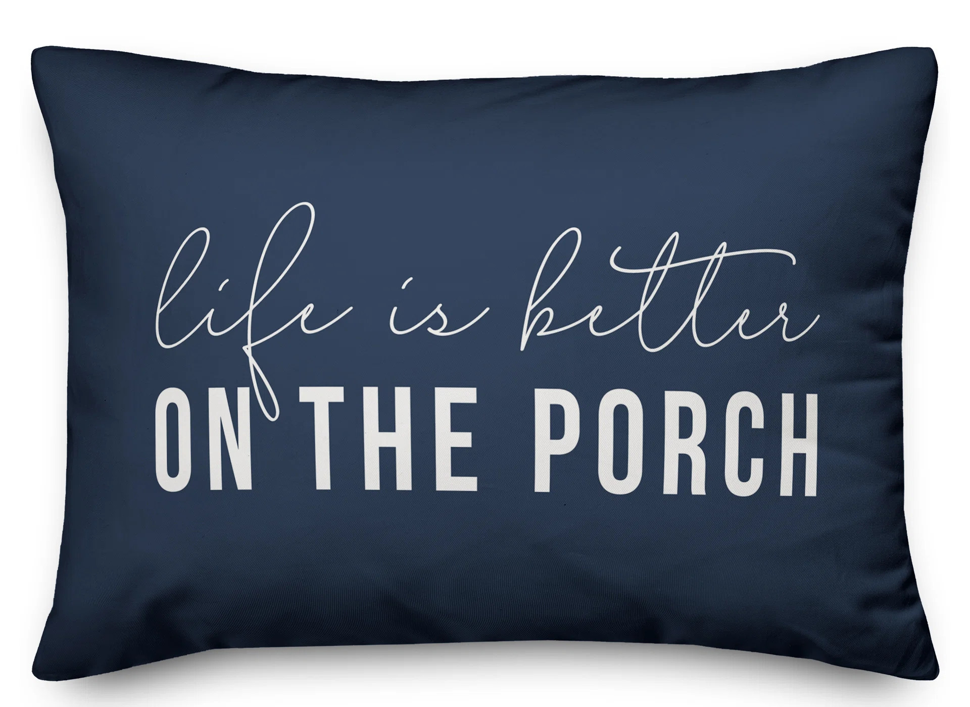 Textual Indoor/Outdoor Throw Pillow | Wayfair North America