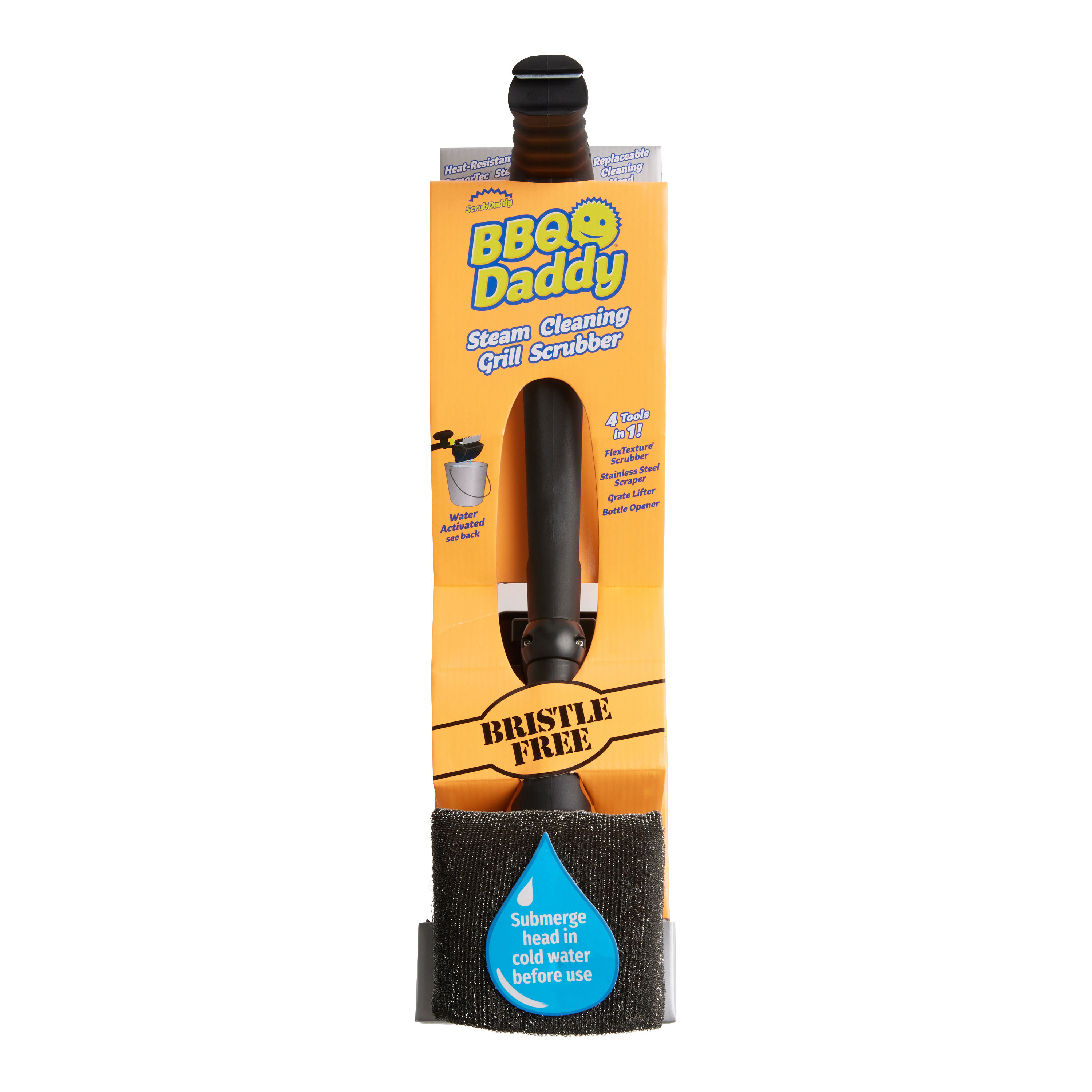 Scrub Daddy BBQ Daddy Steam Cleaning Grill Scrubber | World Market