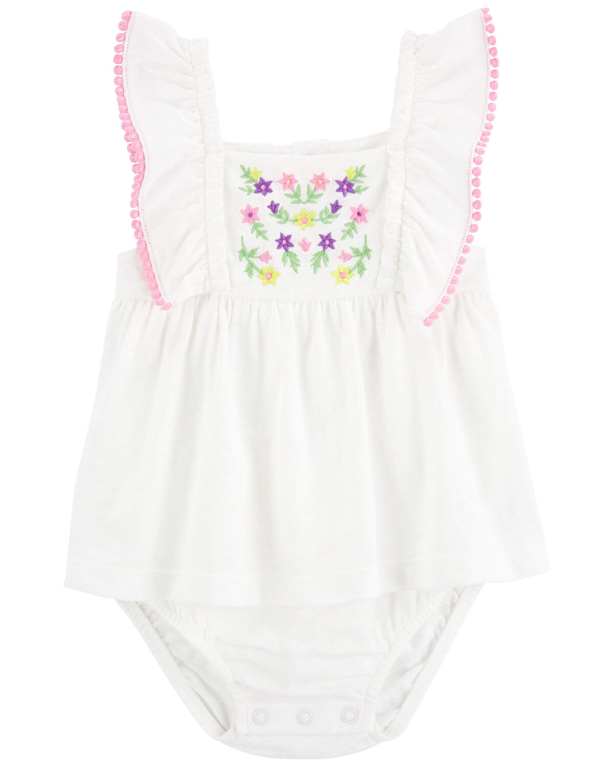 Multi Baby Floral Sunsuit | carters.com | Carter's