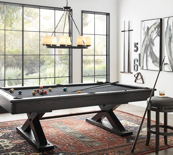 Bixby X-Base Pool Table | Pottery Barn (US)