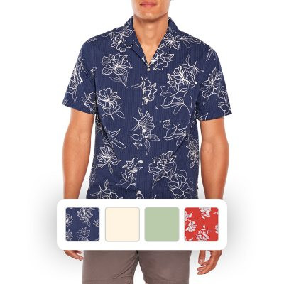 Gap Men's Short Sleeve Seersucker Vacay Shirt | Sam's Club