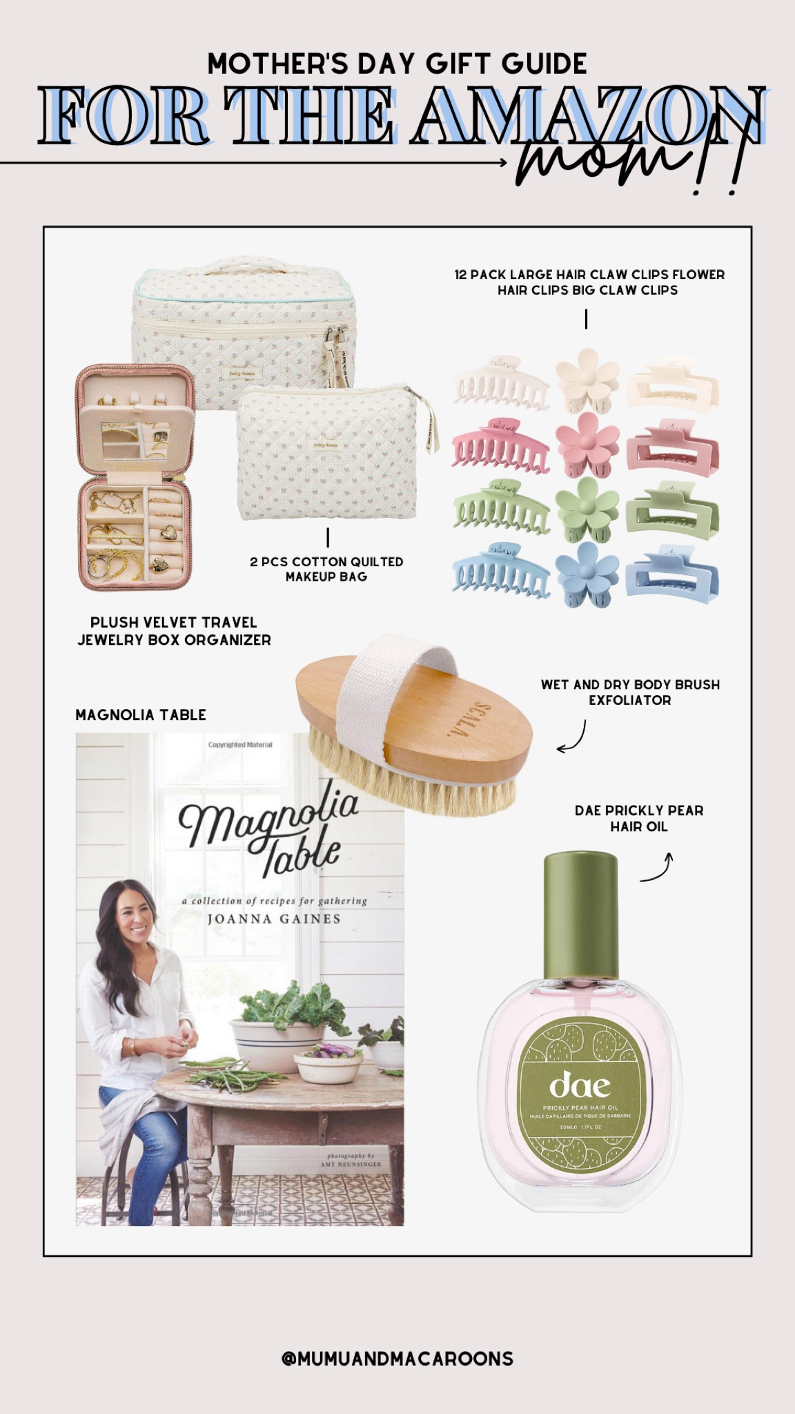 Mother’s Day Gift Guide (Amazon)

Gifts. Gift Guide. Amazon.

#LTKsalealert #LTKunder50 #LTKGiftGuide