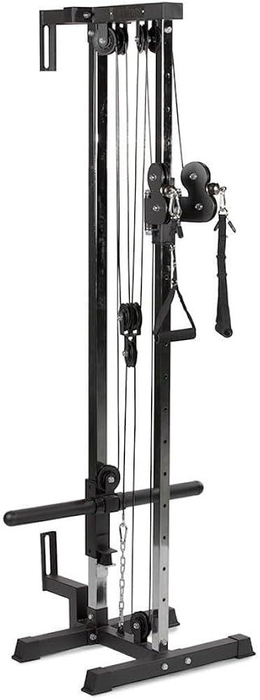 Titan Fitness 80.5" Short Wall Mounted Pulley Tower, 350 LB Capacity Plate-Loaded Cable Machine, ... | Amazon (US)