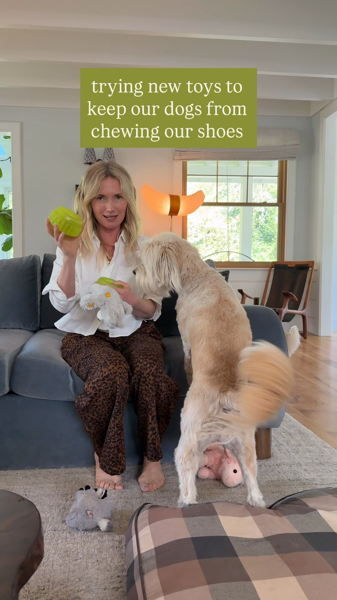 Our dogs get sooo bored when we leave the house so I asked my audience what they recommend to keep their dogs busy while they’re gone - these were by far the most recommended products. I ordered them from @petco and they arrived the same day! They’re some very happy dogs now:) Check out petco for all your pet needs (including some cute dog beds!) xx #petcopartner #ad