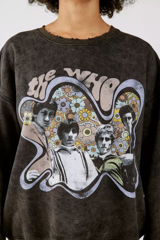 The Who Overdyed Pullover Sweatshirt | Urban Outfitters (US and RoW)