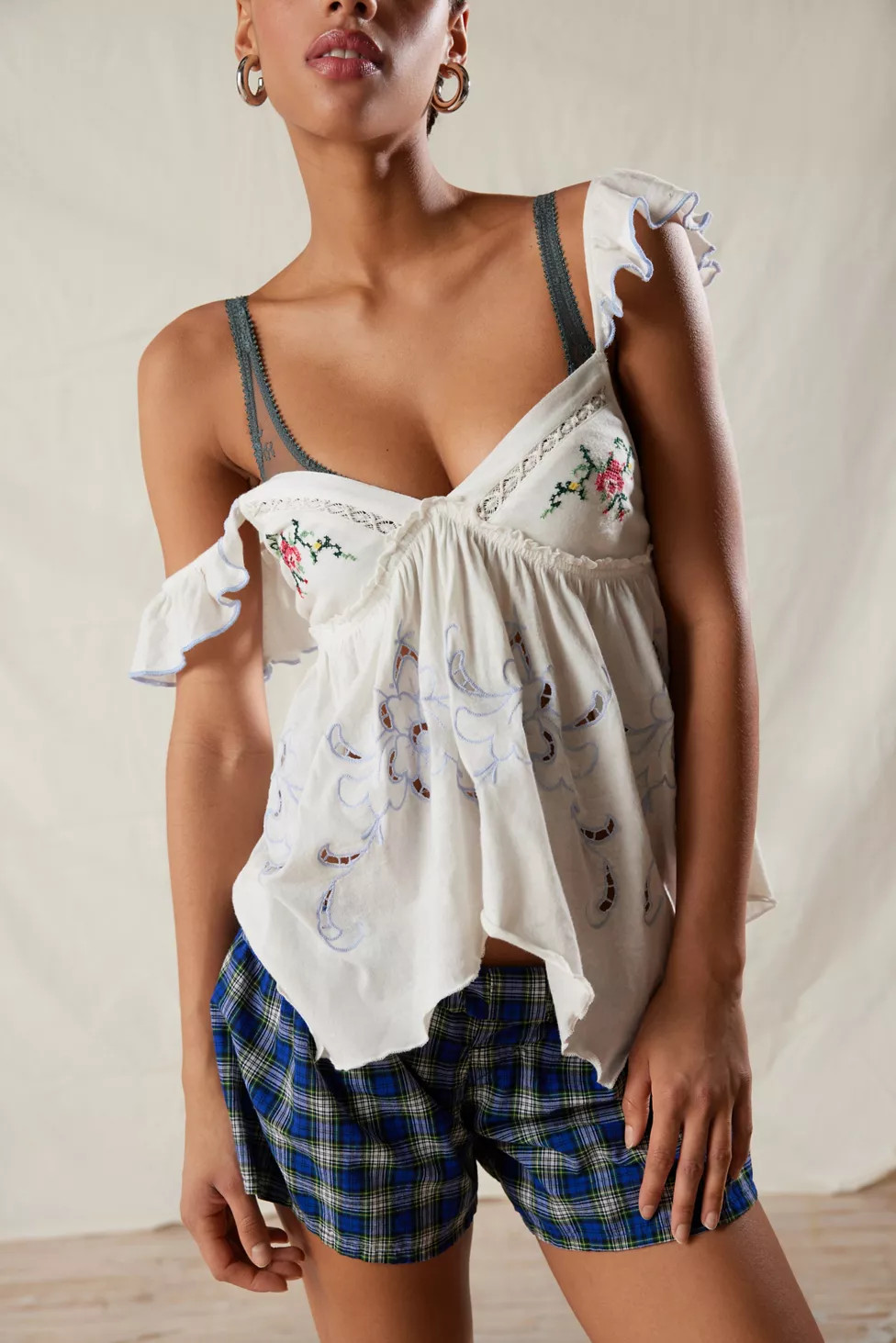 Kimchi Blue Kristy Babydoll Top | Urban Outfitters (US and RoW)