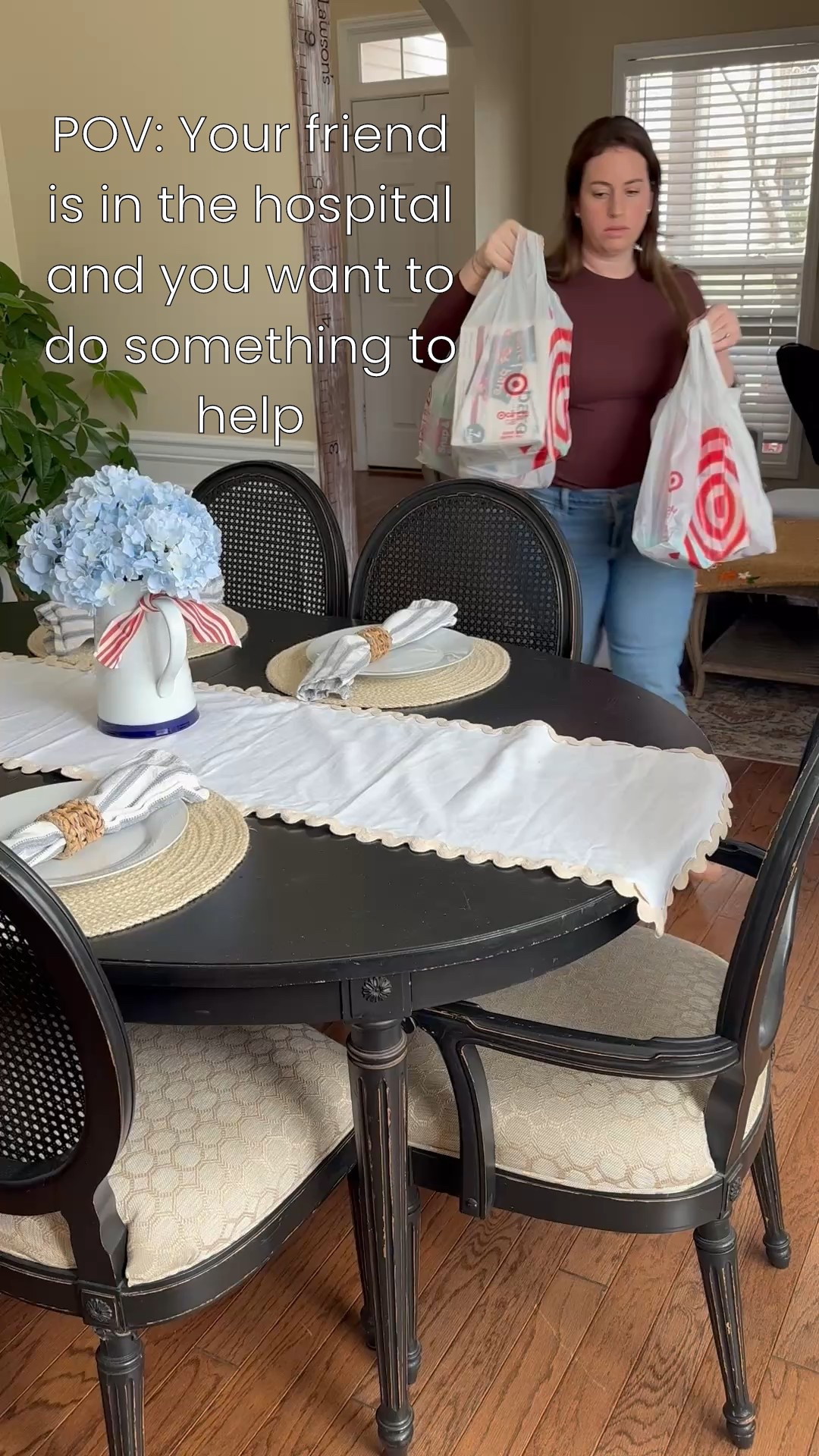 My friend’s son is in the hospital and I wanted to do something to help. I put together a basket with snacks, fresh fruit, chapstick, hand lotion, and gift cards for Uber Eats. 
If you’re ever needing to help a friend who’s in the hospital, this post is for you 

#LTKFamily #LTKFindsUnder50