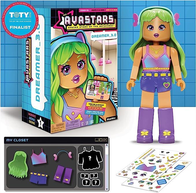 My Avastars Dreamer_3.0 – 11" Fashion Doll with Extra Outfit – Personalize 100+ Looks | Amazon (US)