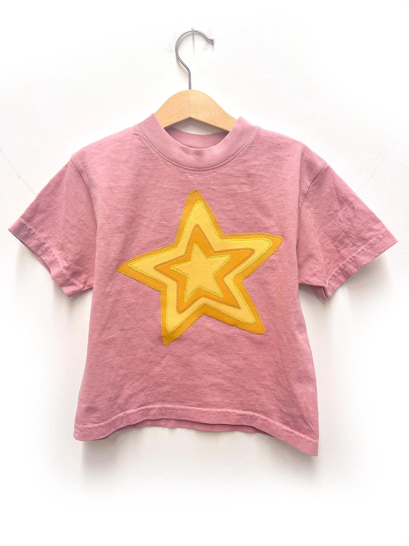 Star Applique Kids Tee Shirt | Etsy (Global)