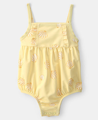 Carter's Baby Girls' One-Piece Shell Swimsuit - Macy's | Macy's