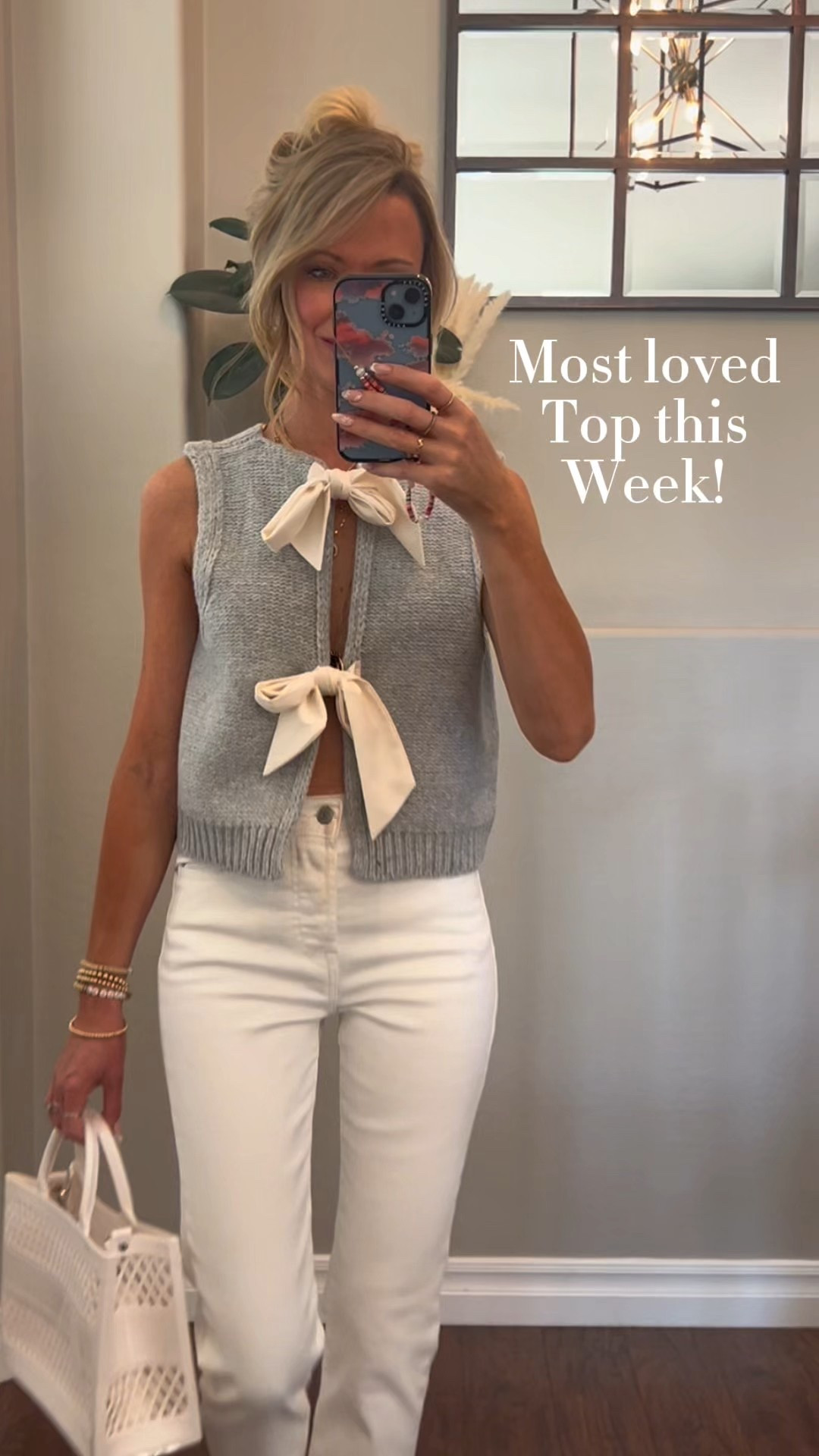 This top has been so popular! I wanted to show it both ways!! It would look so cute with a maxi skirt too! Ill link my fave one here! 

Spring fashion
Spring outfit
Easter outfitt

#LTKFindsUnder100 #LTKStyleTip #LTKFindsUnder50