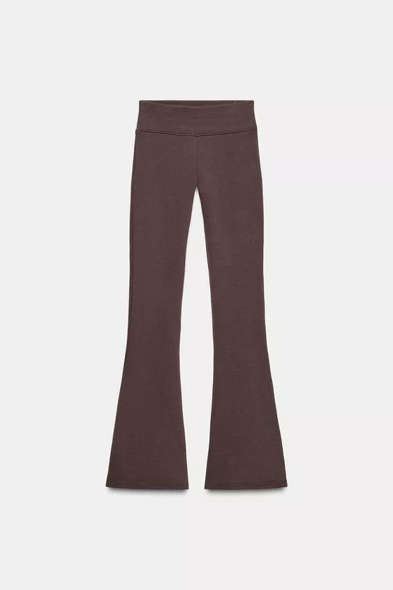 FLARE FLEECE TROUSERS | Zara UK