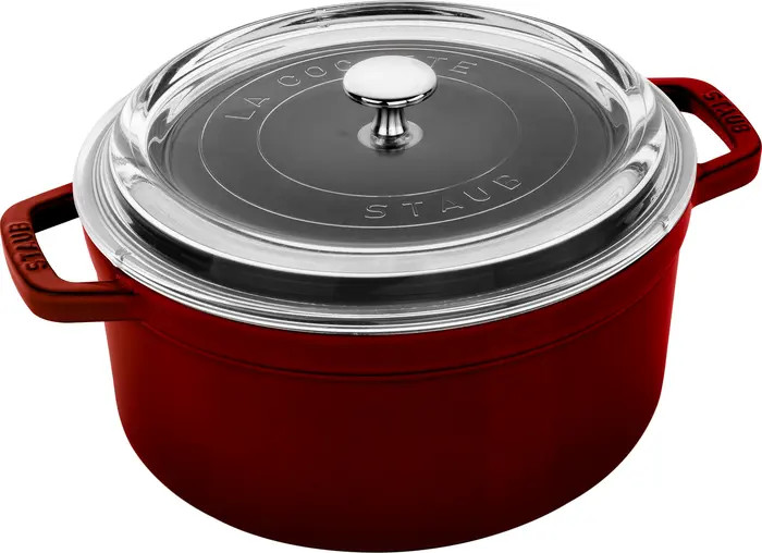 4-Quart Cast Iron Dutch Oven with Glass Lid | Nordstrom