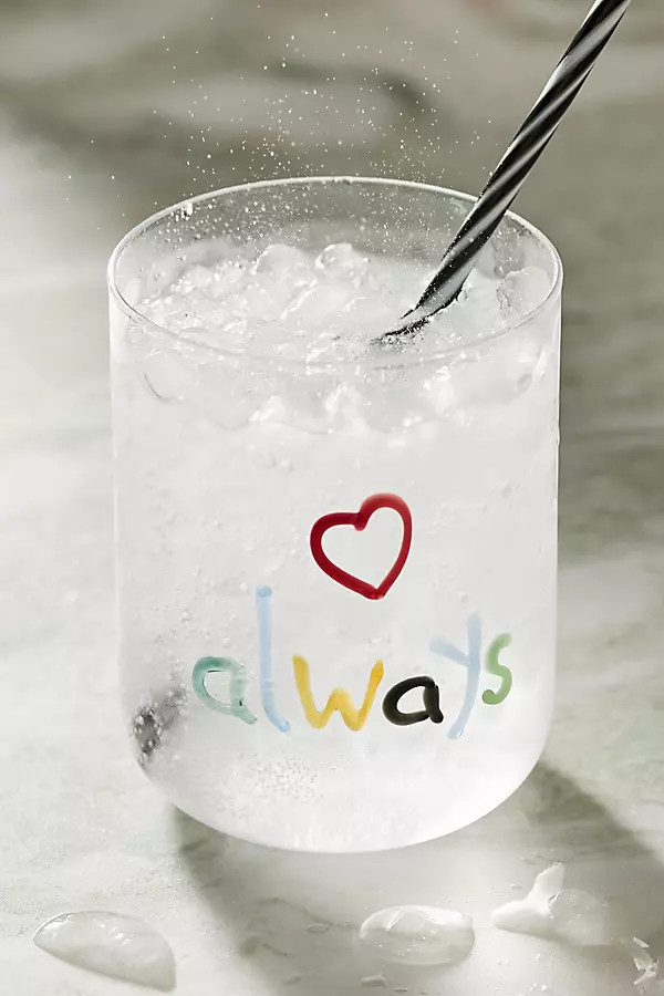 The Love Notes Icon Juice Glass | Anthropologie (US)