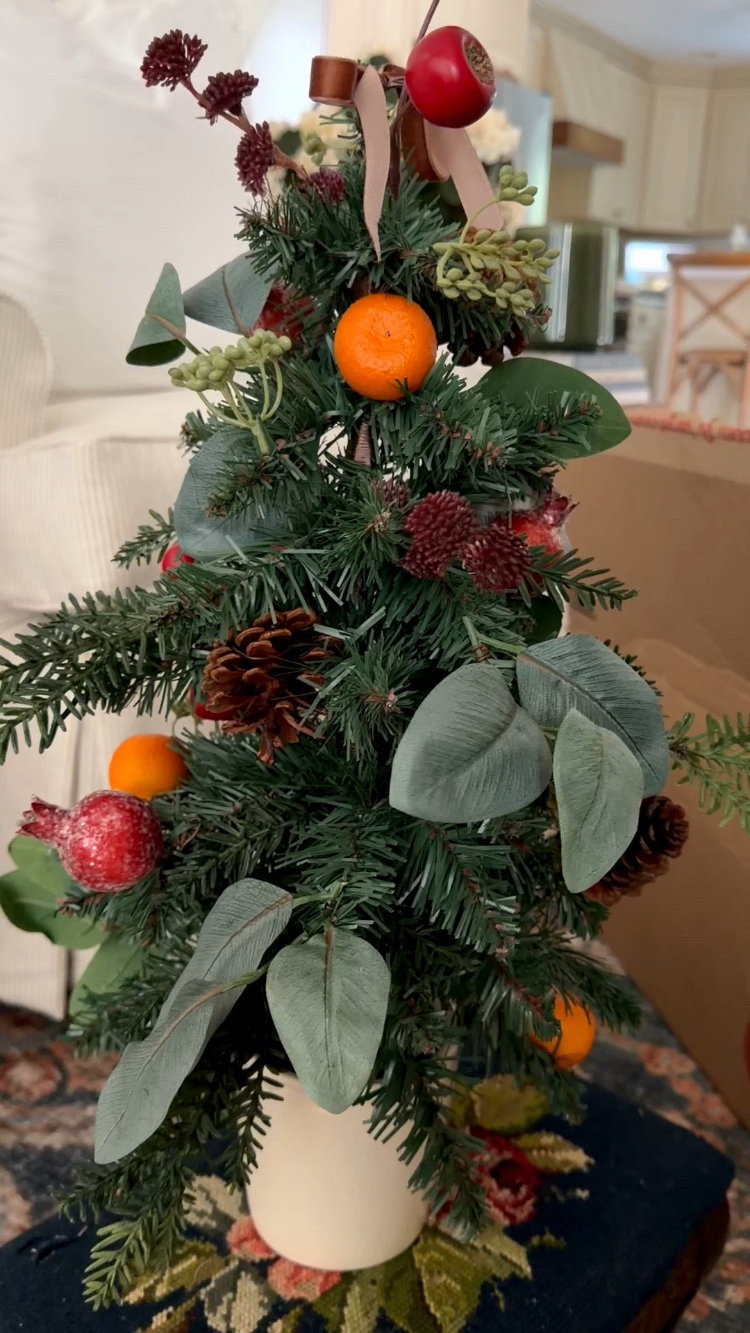 This sugared fruit tree from the Studio McGee Christmas collection is so darn cute!!! @Target