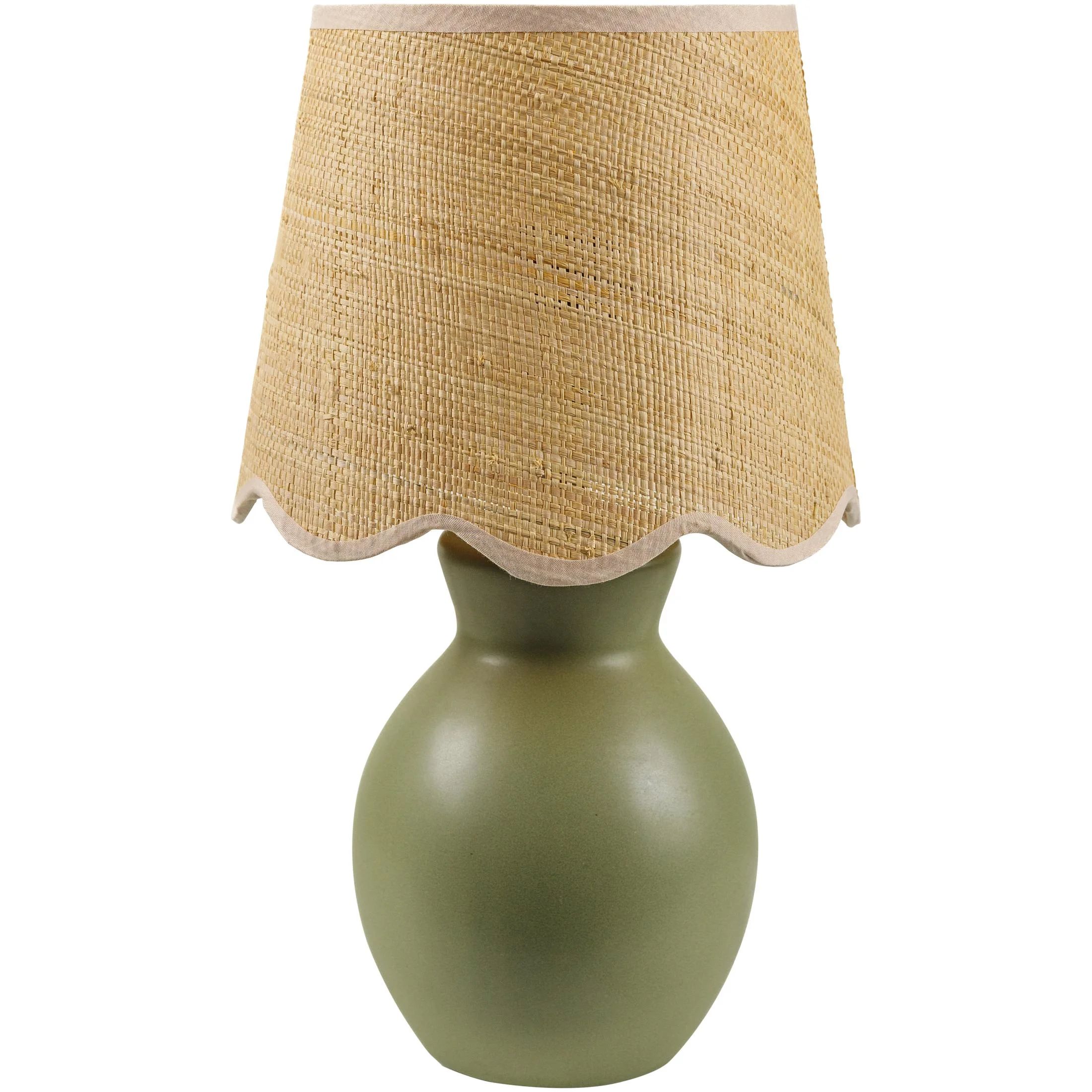 Artistic Weavers Stella Diminuta 15 inch Cottage Sage Accent Table Lamp | Walmart (US)