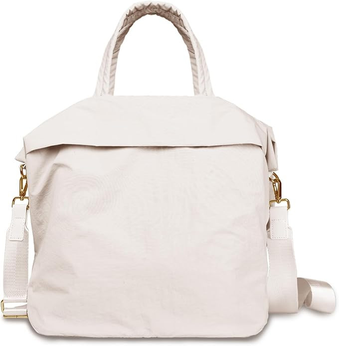 ilyswee Crossbody Tote Bag for Women, On My Level Bag, Removable Strap Multi Pockets Nylon Hobo b... | Amazon (US)