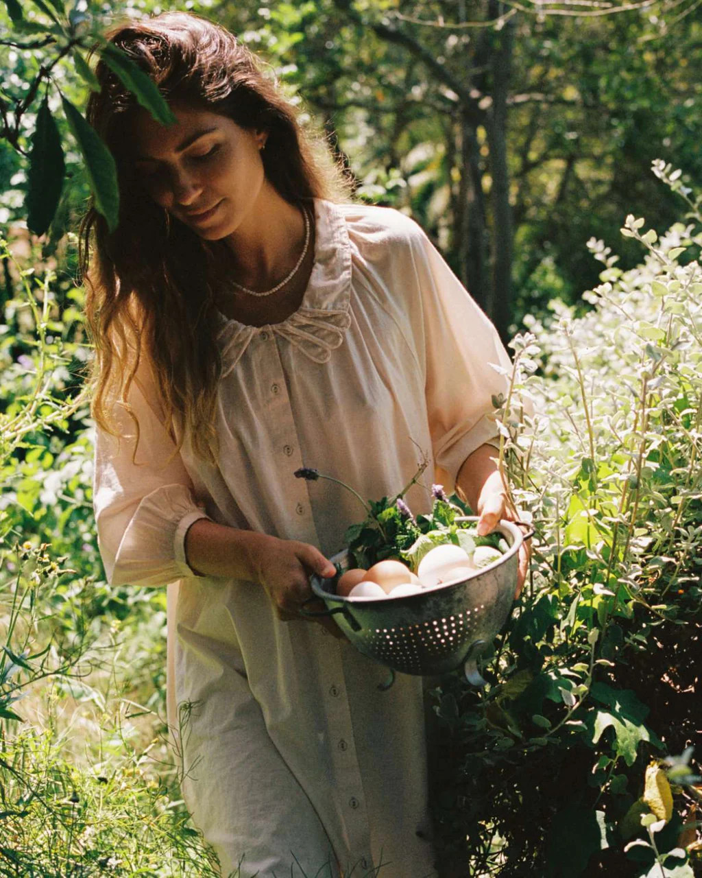 The Danielle Dress | Ecru Khadi | Christy Dawn