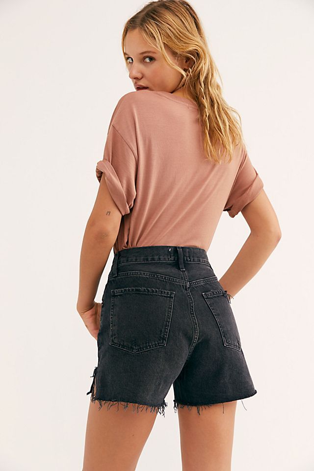 AGOLDE Dee Ultra High-Rise Shorts | Free People (Global - UK&FR Excluded)