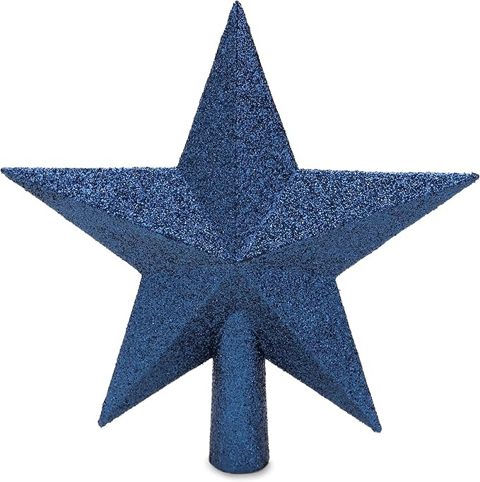 Christmas Concepts® 20cm Glitter Tree Top Star Decoration – Christmas Tree Topper/Ornament (Mi... | Amazon (US)