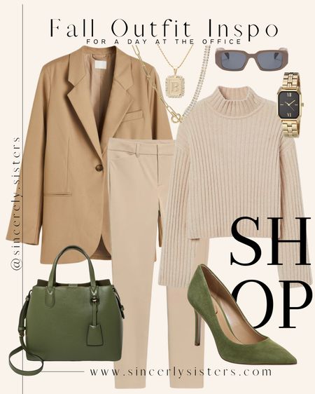 Fall Outfit Inspo 🤍 a day at the office ! #falloutfit #autumnfashion #ootd #workwear #officeoutfit 

#LTKstyletip #LTKshoecrush #LTKSeasonal