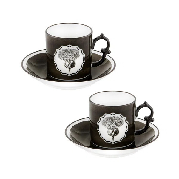 Herbariae Handmade Porcelain Coffee Mug | Wayfair North America