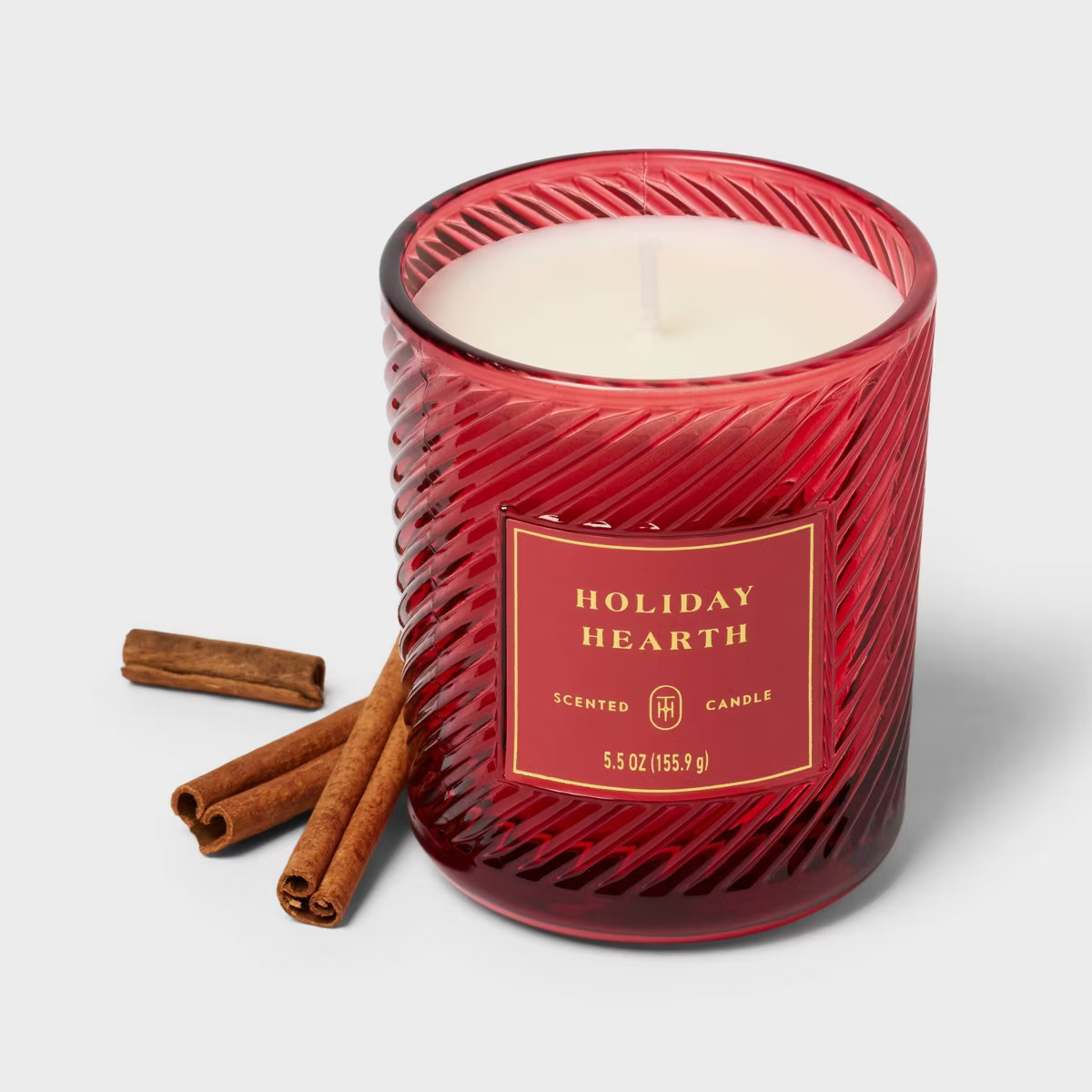 Swirled Glass Jar Candle - Threshold™ | Target