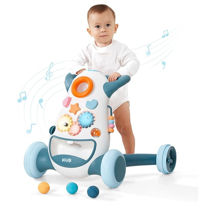 KÜB Montessori Baby Walker - Interactive Push Toy for Toddlers Learning to Walk with Soft Music ... | Amazon (US)