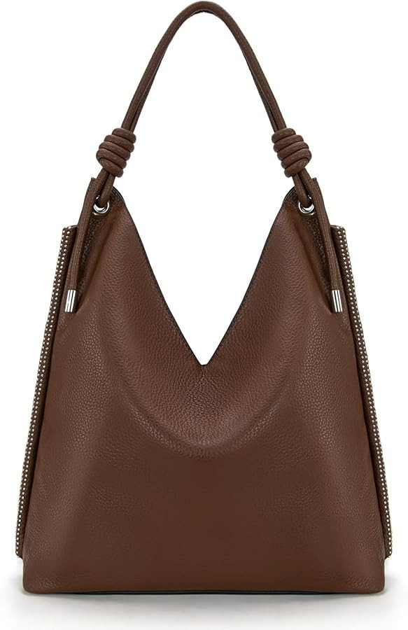 Montana West Bolsos Hobo para mujer, suaves y holgados, con asa superior, bolso de mano con corre... | Amazon (US)