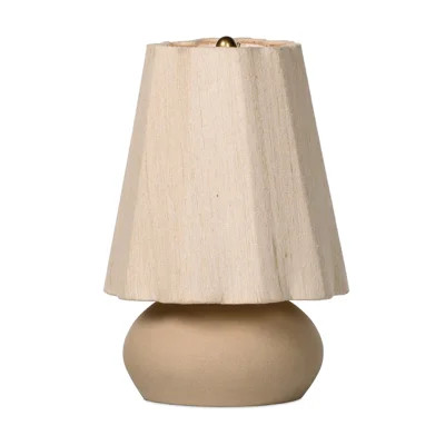 Posie Table Lamp-Tan Speckled Ceramic | Perigold